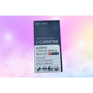 슬림플래닛 L-카르니틴 2000mg 엑서사이즈 90g, 180정, 1개