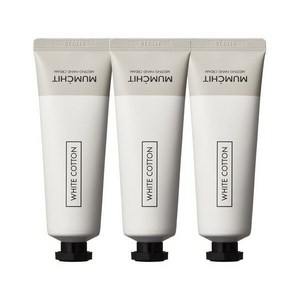 멈칫 멜팅 핸드크림 화이트 코튼, 50ml, 3개