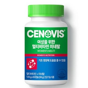 세노비스 여성용 멀티비타민미네랄, 60정, 1개