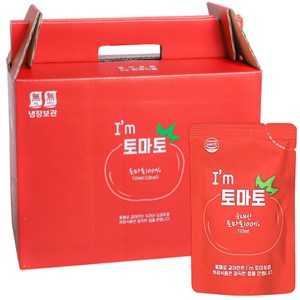 하정식품 I'm 토마토즙, 30개, 110ml