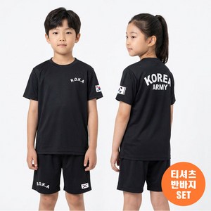갓핸즈 키즈 로카 반팔 티셔츠 반바지 상하의 세트
