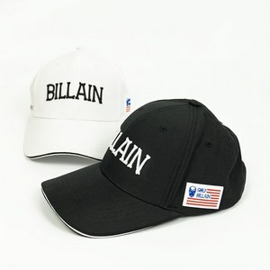 27년 신형 빌런 골프모자 헤드웨어 볼캡 선수지급용 화이트 블랙 Billain Cap V3.0 TOUR ONLY 골프빌런 투어전용 프리미엄 요즘대세, 1개