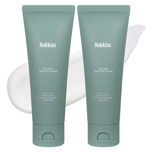 록키스 티트리 수분 크림, 100ml, 2개