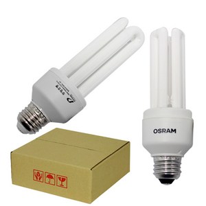 [세트구매] 삼파장 전구 EL 20W 램프 장수 두영, 전구색, 3개