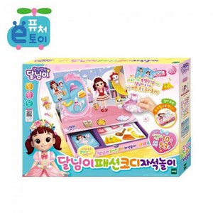 토이트론 달님이 패션코디 자석놀이 아기자석놀이 자석교구, 혼합색상, 1개