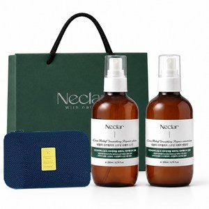 네클라 비건 병풀 시카 수분 진정 보습 토너200ml+에멀젼200ml 여성 스킨 로션 세트 기초 화장품 스킨케어, 1세트