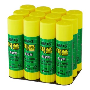 아모스 딱풀, 35g, 12개