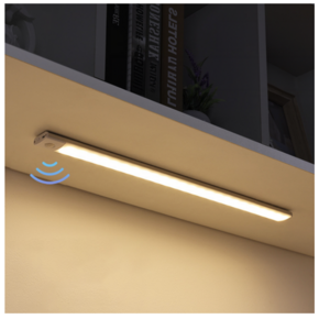 충전식 3색 LED 밝기 조절 무선 모션 직부등 40cm, 웜화이트 + 내추럴화이트 + 쿨화이트, 4개