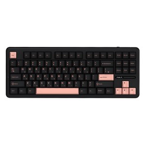 AULA KTT 펀키스 한글 유선 기계식 키보드, 다크올리비아, F87Pro, 저소음 바다축