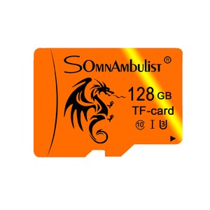 카메라 태블릿 게임 콘솔용 Micro SD 신뢰할 수 있는 데이터 저장 장치, 1개, 128GB