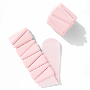 아벡 무게조절 모래주머니 손목 발목아령 실리콘 중량밴드 2p 수납 파우치 세트, 0.5kg, 사쿠라 미스트