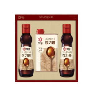 백설 고소함 가득 참기름 2호 선물세트, 1세트