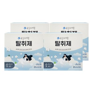 욕실의여왕 새집증후군 클린코튼향 실내 탈취제 본품, 230g, 4개