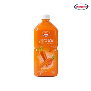 100% NFC 착즙 보넬드 아이엠 당근 주스 즙, 1L, 1개