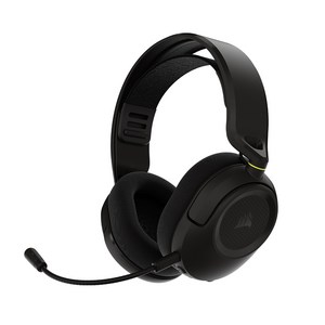 커세어 HS35 V3 초경량 3모드 유무선 블루투스 게이밍 헤드셋 C타입수신기, 카본, 게이밍헤드셋