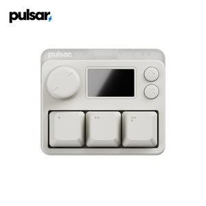펄사 XPAD Mini 게이밍 키패드, 마그네틱축(자석축), PLXPM101, 화이트