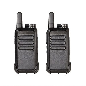SorJar 5W 고출력 무전기 2대세트 3-5km 장거리 통신 USB 충전 방진 내구성 강화 캠핑 등산 사무 창고물류 외식매장 다용도 양방향 워키토키, 2개, BF-C6