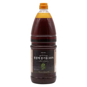 이장네_향이 참 고소한 통참깨 참기름 %_ _, 1개, 1.8L