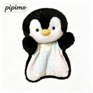 pipimo 귀여운 애착인형 봉제인형 말랑 스퀴시 양 인형 선물용 장식, 1개, 펭귄, 16cm
