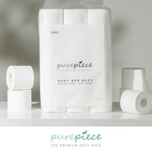 퓨어피스 먼지 없는 에센셜 롤화장지 3겹 30M x 30, 1개, 30롤