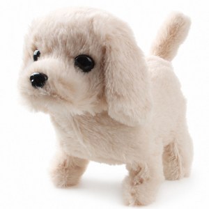 UB toy 움직이는 강아지 인형, 베이지, 1개, 16cm