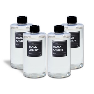 JSP디퓨저 리필액, 에이프릴 프레쉬, 500ml, 4개