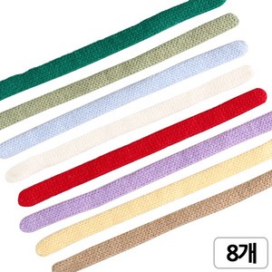 [모핸] 인형 목도리, 양면인형목도리 혼합, 8개
