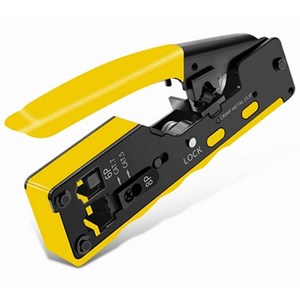 JK 멀티 관통 랜툴 8P 6P 겸용 RJ45 네트워크 공사 랜작업 CAT5 CAT6 압착기, NT110. 멀티 관통형 랜툴 8P/6P 겸용, 1개