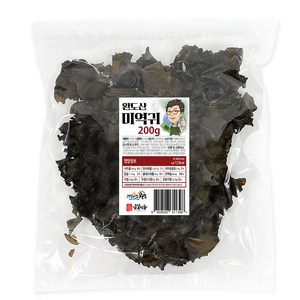 금복식품 국산 완도 미역귀 200g 건미역귀 미역국 반찬용, 1개