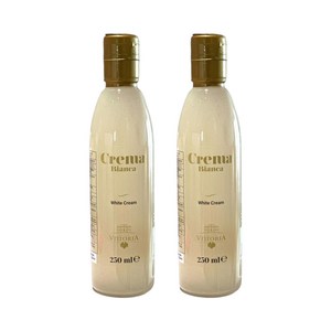 안드레아밀라노 빌라비토리아 화이트 발사믹 크림, 2개, 250ml