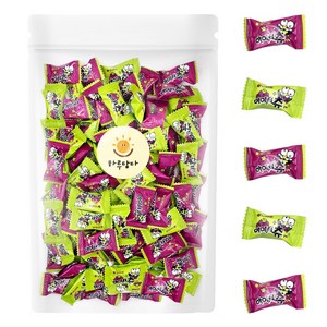 아이셔 포도 샤인머스캣 대용량 간식 츄잉캔디 100개 개별포장, 450g, 1세트