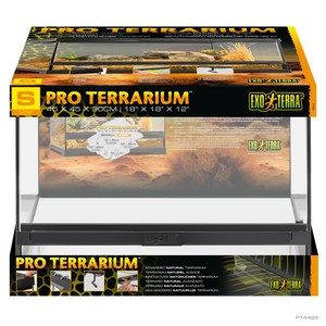 EXOTERRA 엑소테라 테라리움 사육장 45X45X30, 파손시 보상, 1개