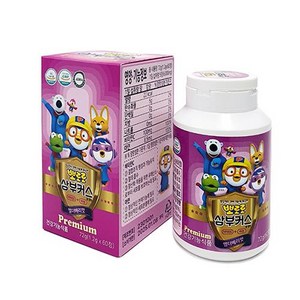 뽀로로 삼부커스 비타민C 아연 60정, 1개