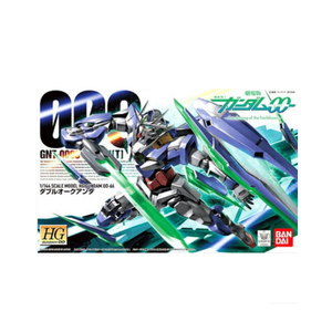 건담 HGOO66 1/144 HG 더블 오 콴타 GNT-0000 BD164561, 1개