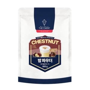 더캐럿 밤 라떼 파우더 분말 800g, 1개입, 1개