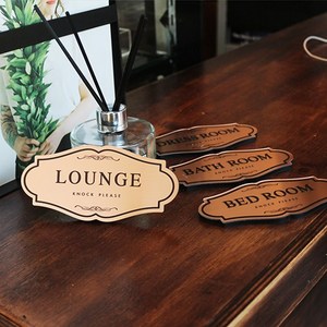 아크릴마트 맞춤제작 호실안내 문패 도어사인 디자인문패 부서명 대표이사실 화장실 호실판 표찰, 핑크