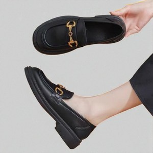 스타앤코 발편한 여성 로퍼 3cm 가죽