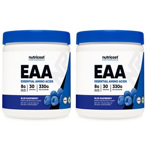 뉴트리코스트 EAA 아미노산 파우더 330g 블루라즈베리 30회분 2개, 1g