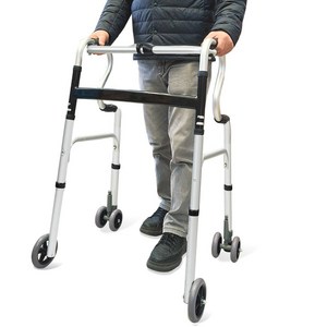 닥터.ES 4바퀴 워커 보행 보조기 6단조절 브레이크기능