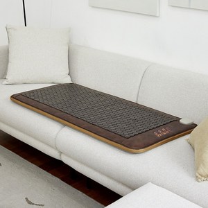십장생 세라믹 미니싱글매트(중) 귀사문석 흑운모 게르마늄 찜질 쇼파 전기 온열매트 55x120cm, 03_귀사문석 32