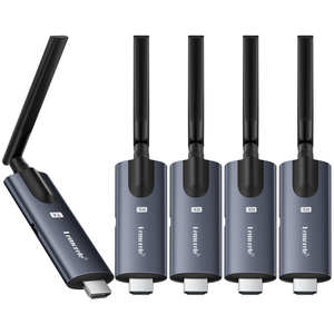 Lemorele HDMI 송신기 100-200미터 전송 거리 1 송신기는 4개의 수신기를 지원합니다, 1개, R1040