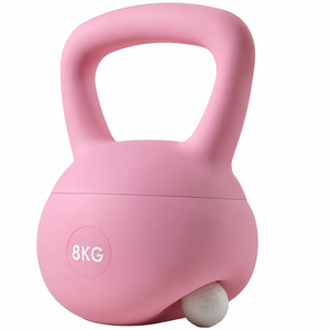 컬러핏 충격완화 홈트레이닝 케틀벨 4KG 1개, 8kg, 핑크