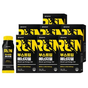 부스트업 에너지젤 고함량 팔라티노스 4400mg 레몬맛 10포, 7박스, 40g