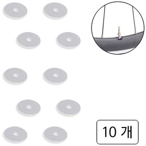 룰루랄라 자전거 휠 벨브 스티커, 벨브스티커(1088), 10개
