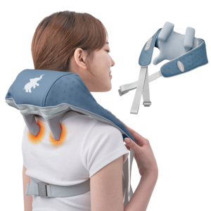 릴렉스파 목어깨 마사지기 3D텐션 목어깨 안마기, 파란색, J230