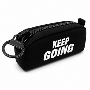 대용량 심플 왕지퍼 다용도 필통, 1개, 로얄블루