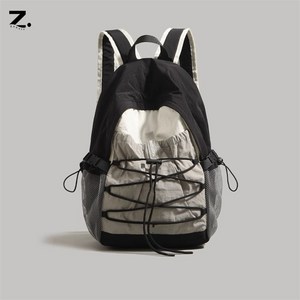 Zoovit 남녀공용 초경량 등산 아웃도어 백팩 편한 여행용 대용량 가방, 블랙