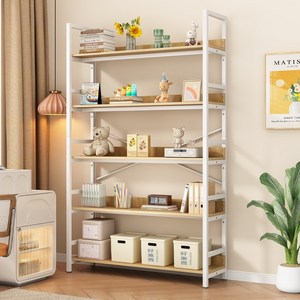 워너픽 책장선반, 5단, 화이트