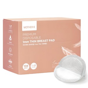마더케이 1mm 씬 일반형 수유패드, 108개입, 1개