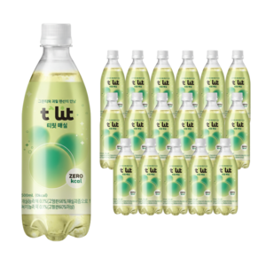 [공식/임박특가] 티릿 매실 제로 탄산음료, 24개, 500ml